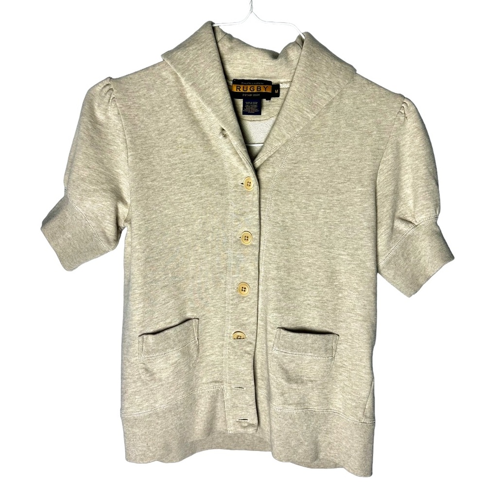 Ralph Lauren Rugby short sleeve cardigan